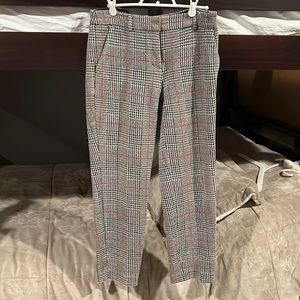 Express Columnist Ankle Plaid Pants